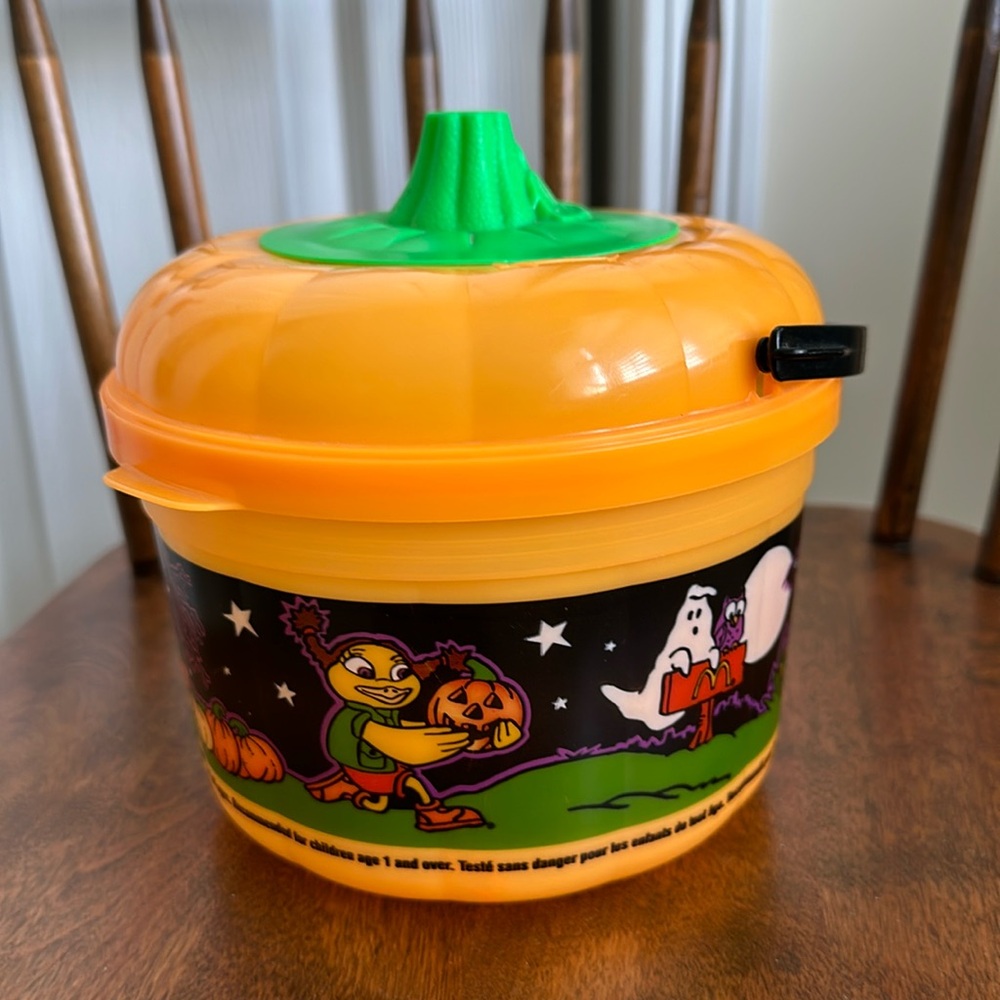McDonald’s Halloween Pail - Vintage, 1999